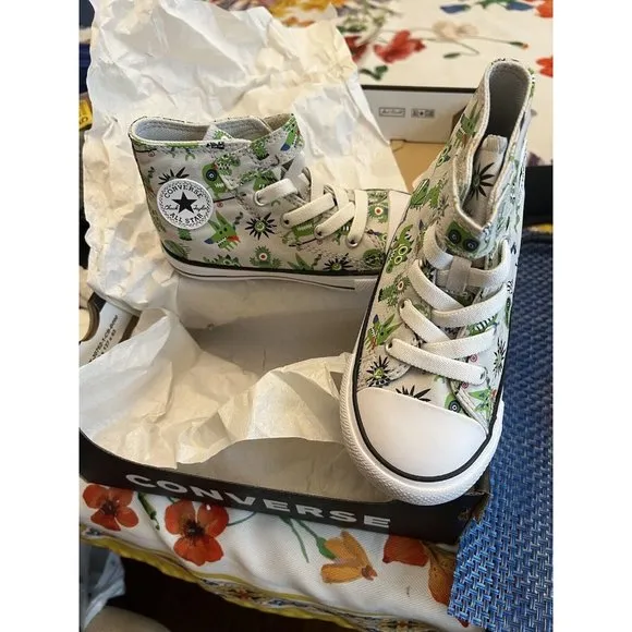 Converse Chuck Taylor High Top All Star Alien Creature Infant Sizes