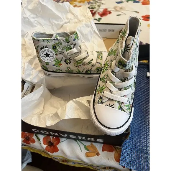 Converse Chuck Taylor High Top All Star Alien Creature Infant Sizes