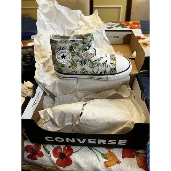 Converse Chuck Taylor High Top All Star Alien Creature Infant Sizes