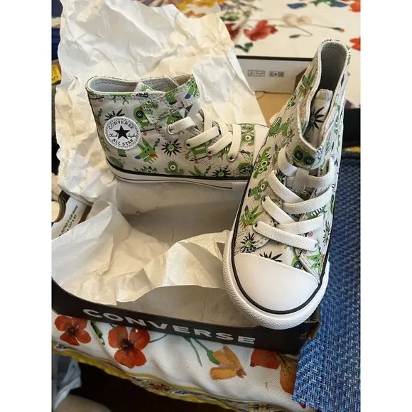 Converse Chuck Taylor High Top All Star Alien Creature Infant Sizes