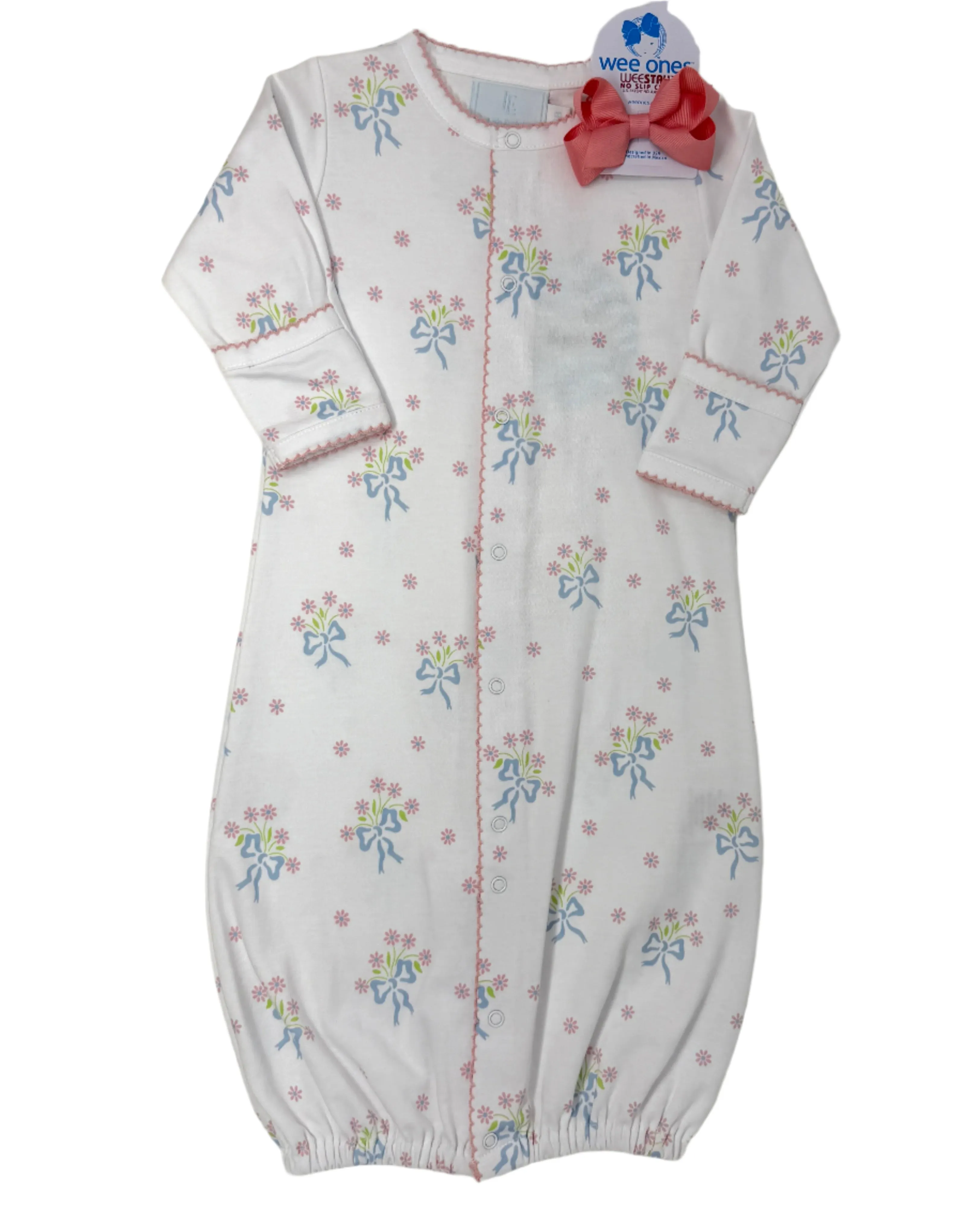 Converter Gown - Blue Bow Bouquet