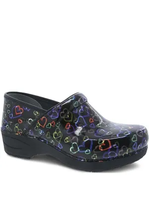 Dansko XP 2.0 Nurse Shoes | Floating Hearts Patent
