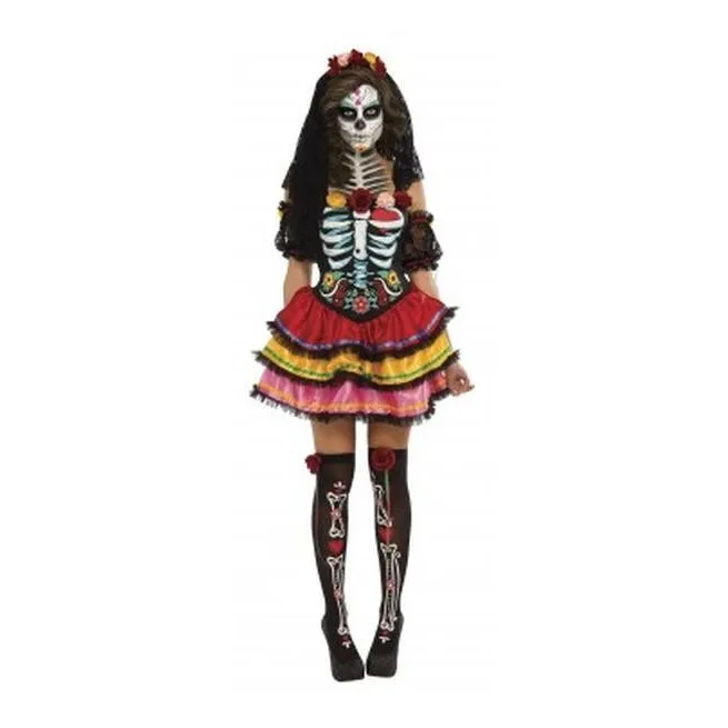 Day Of The Dead Senorita Size S