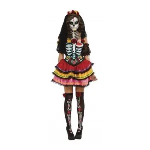 Day Of The Dead Senorita Size S