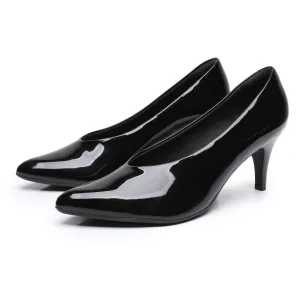 Dazzling Heel Elegance - Black Patent (745.058)