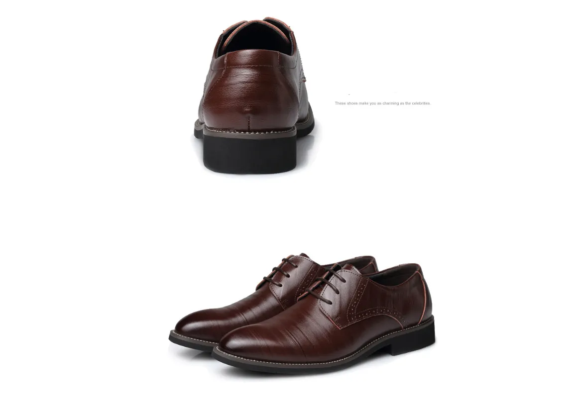 Elevate Your Style with Versatile Men's Leather Dress Shoes