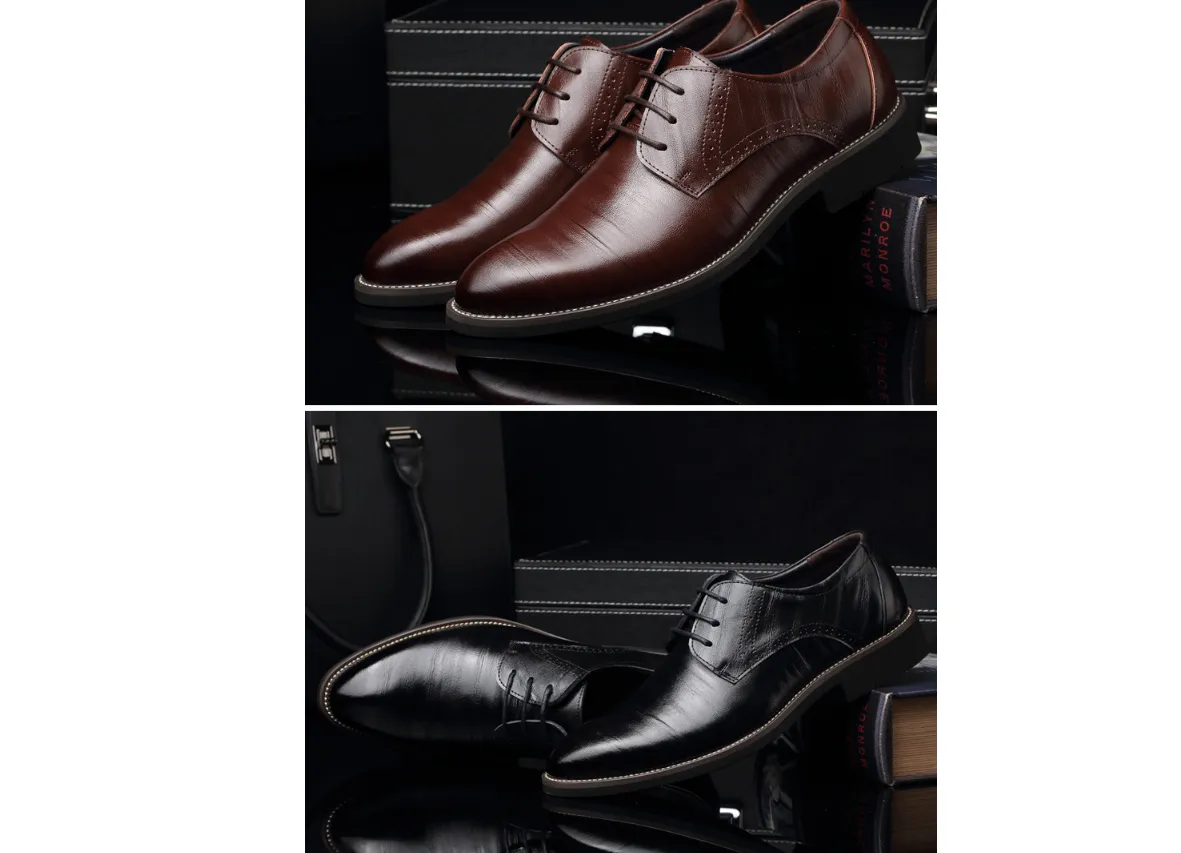 Elevate Your Style with Versatile Men's Leather Dress Shoes