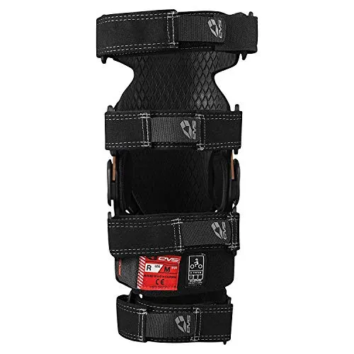 EVS Sports Black/Copper Axis Pro Knee Brace Size Large Pair Made for Lightweight Comfort and Flexibility AXISP-BK/COP-LP