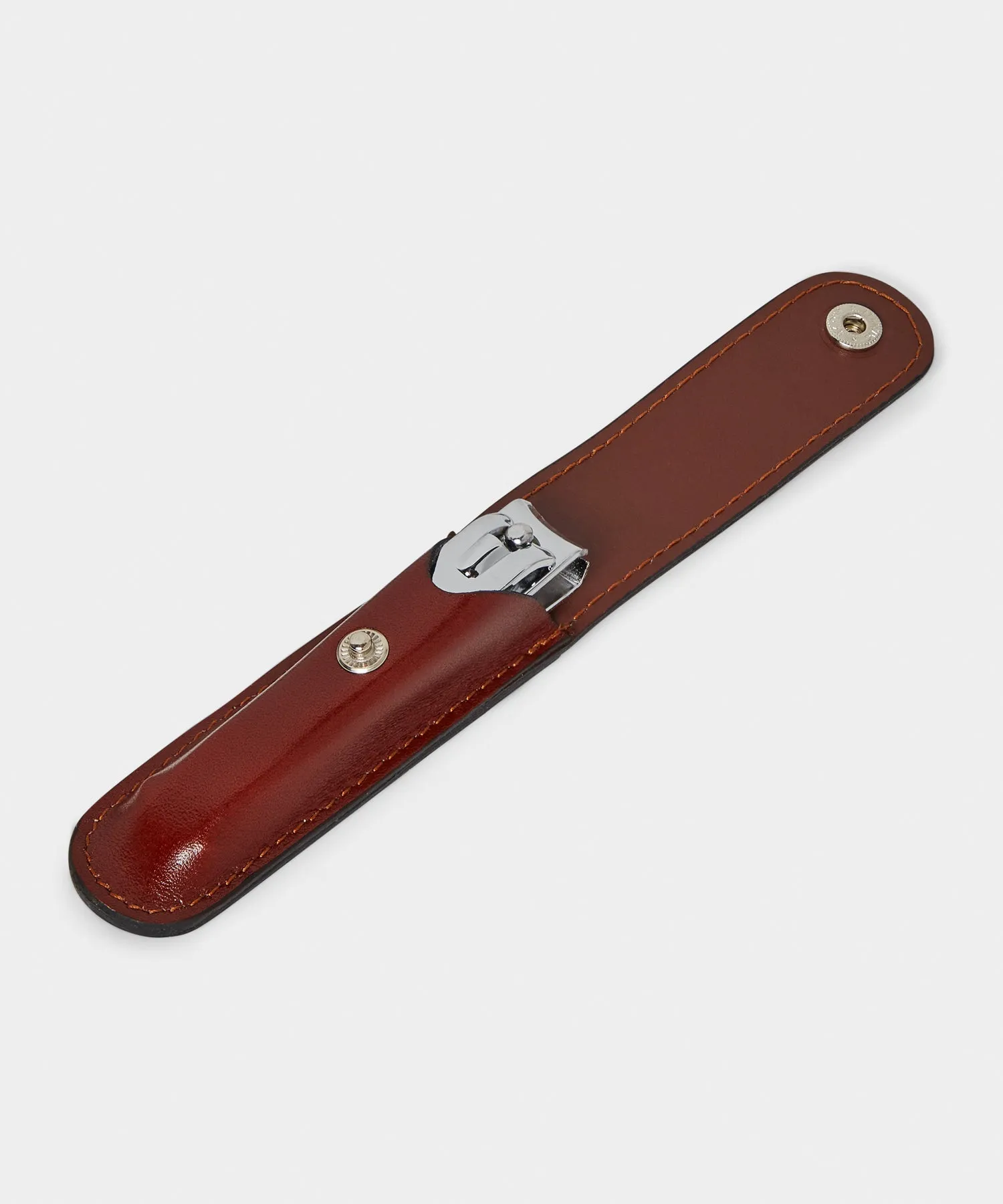 F. Hammann Leather Nail Kit in Whiskey