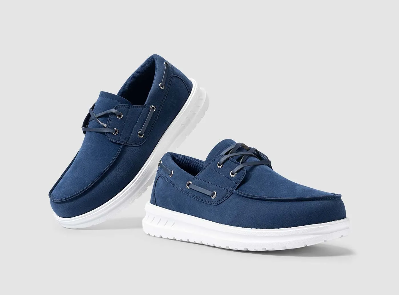 FitVille Herren Coastline Slip-On Bootsschuhe V1