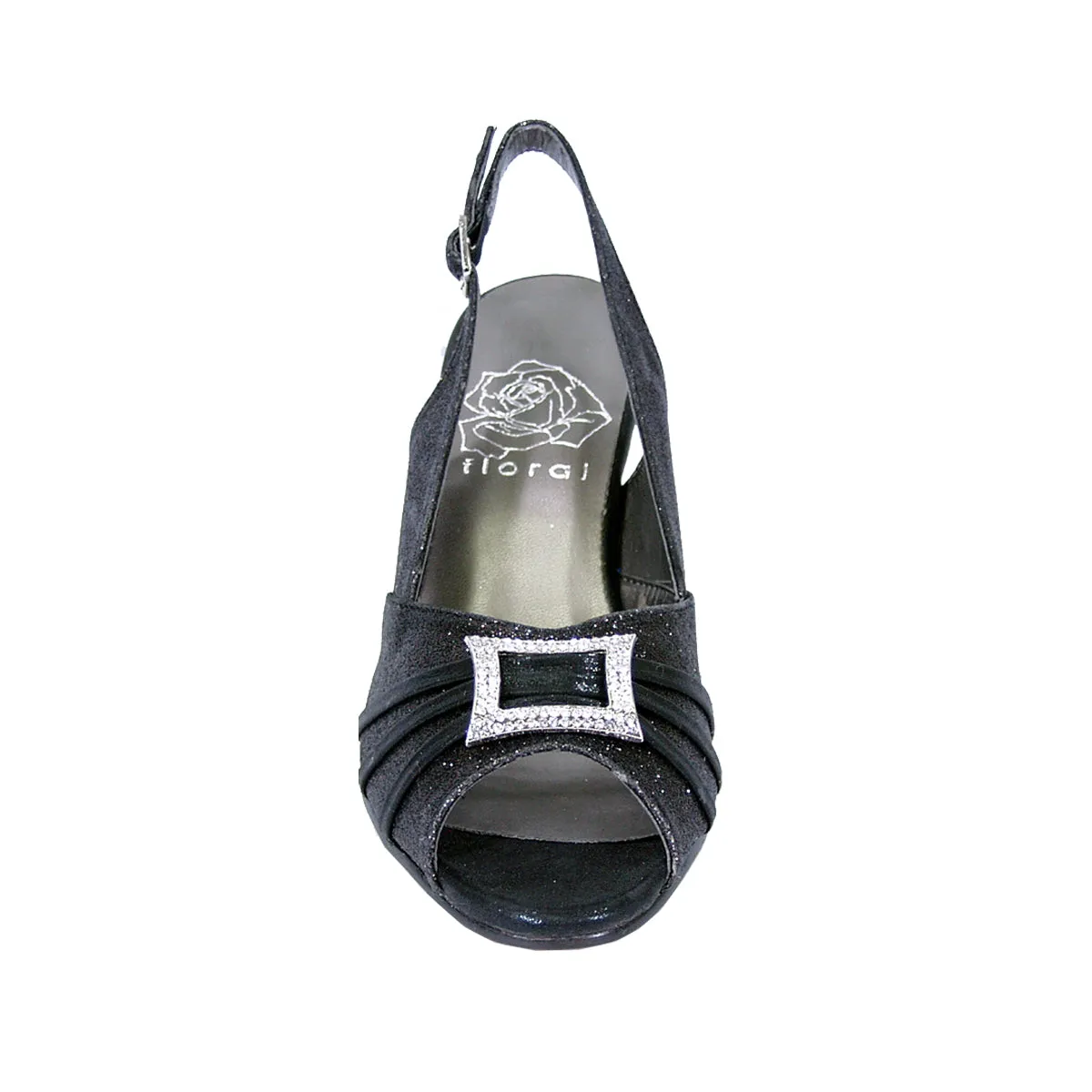FLORAL Nadine Women's Wide Width Peep Toe Dress Slingback Shoes