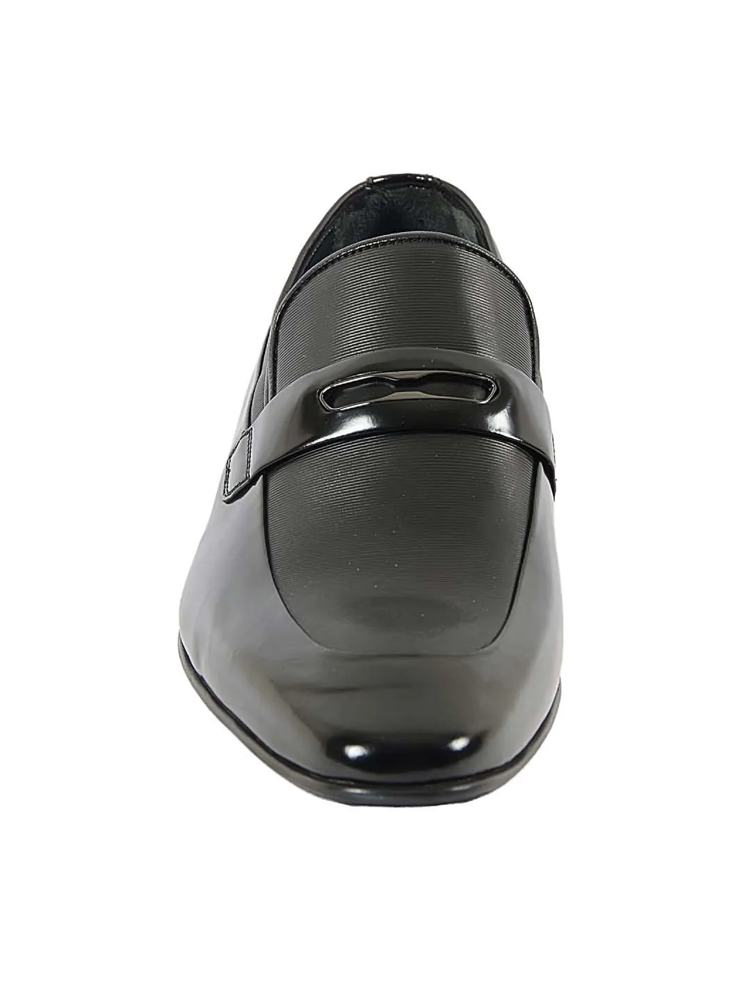 Franco Gabbani Patent Leather Black Dress Shoe By HITZ