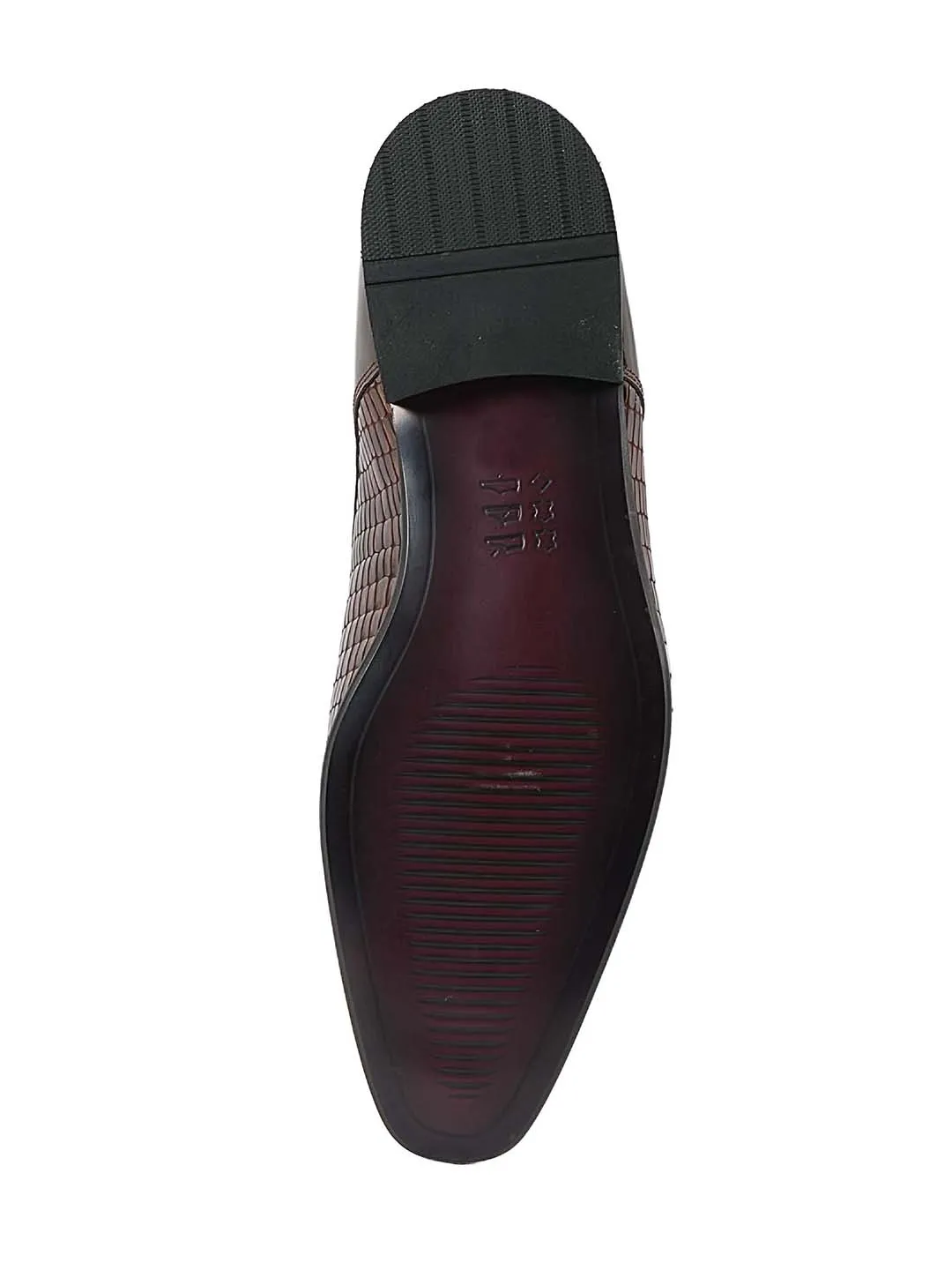 Franco Gabbani Patent Leather Brown Dress Shoe By HITZ
