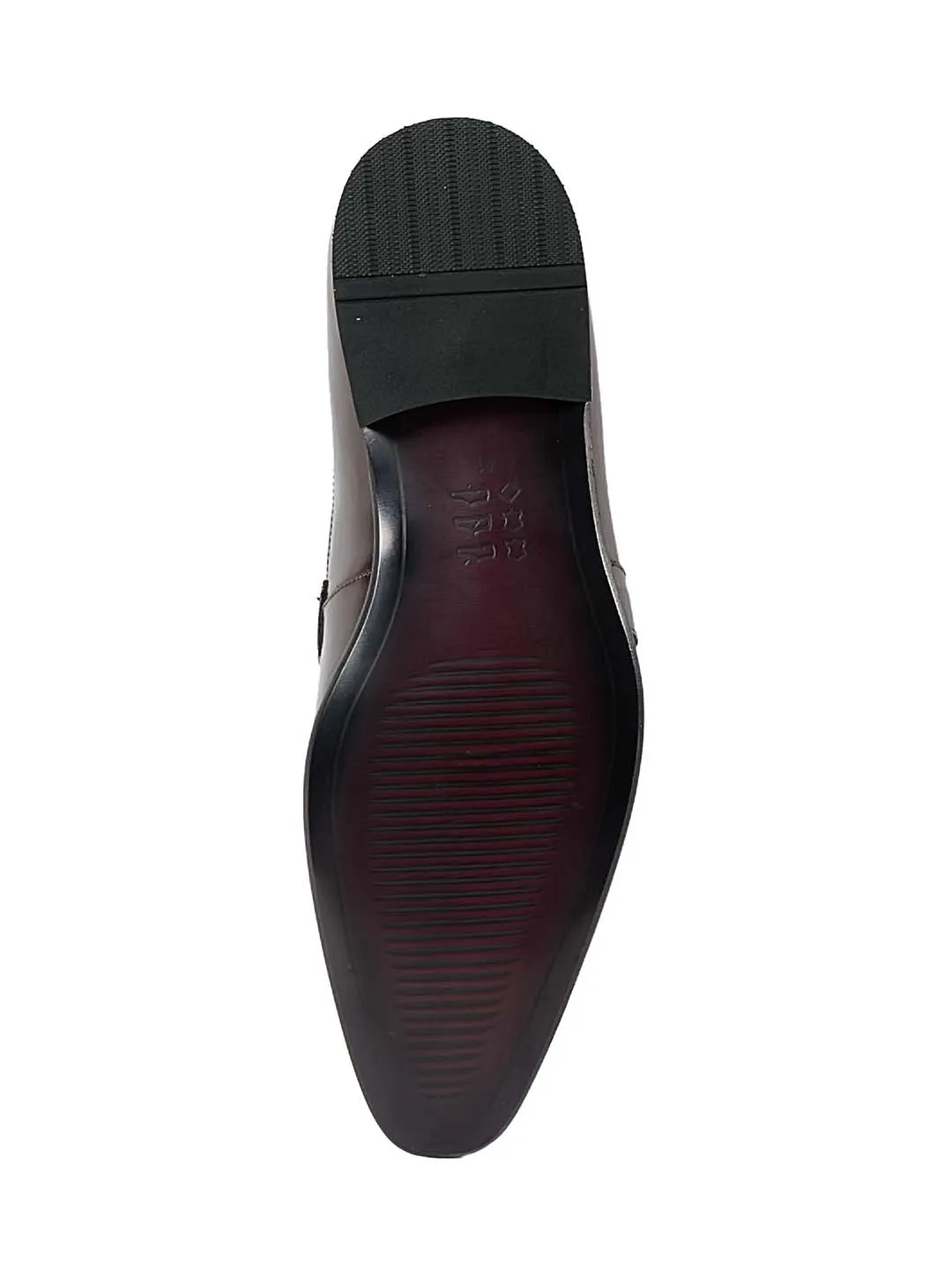 Franco Gabbani Patent Leather Brown Dress Shoe By HITZ