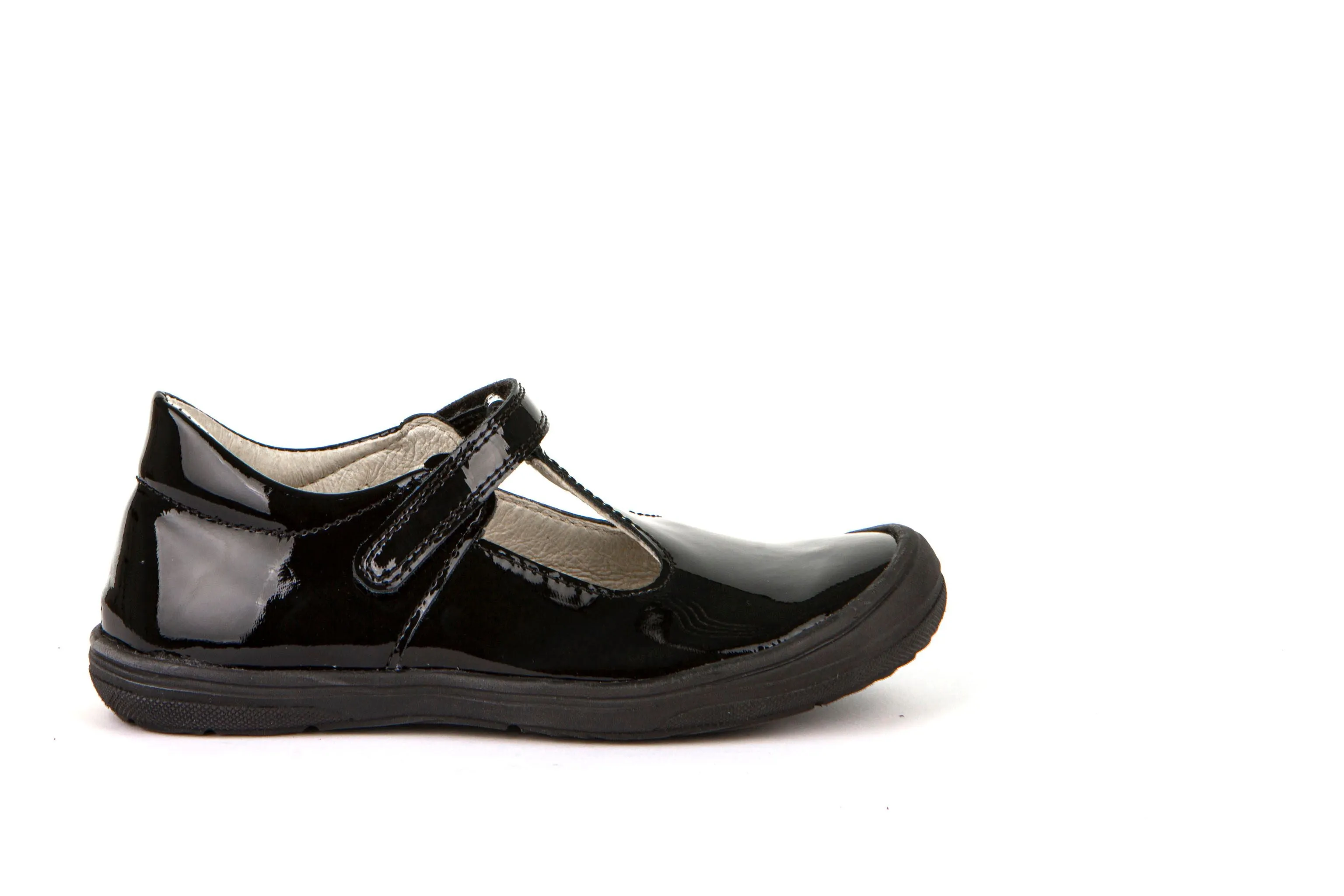 Froddo School Shoes | Mia T Bar | Black Patent