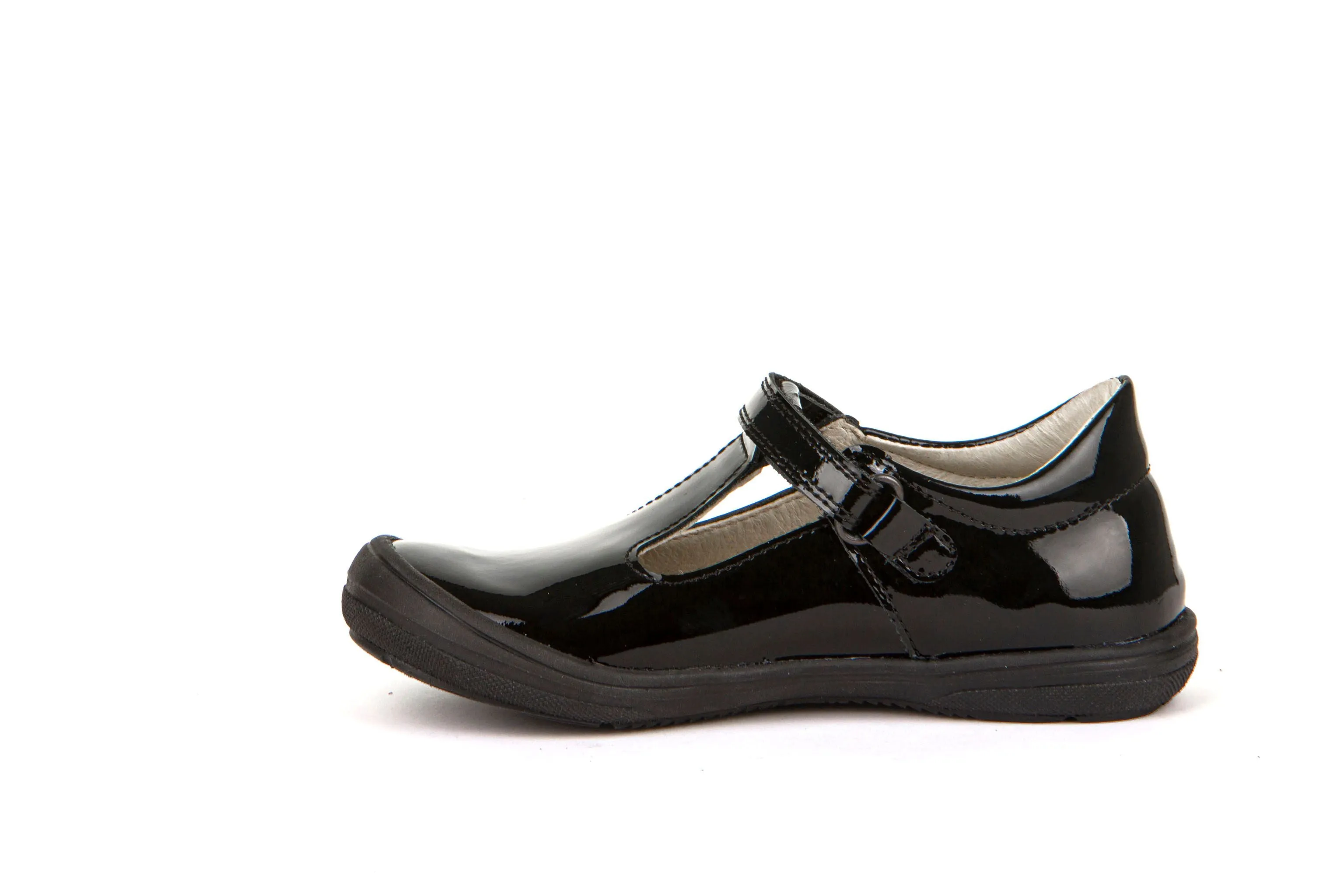 Froddo School Shoes | Mia T Bar | Black Patent