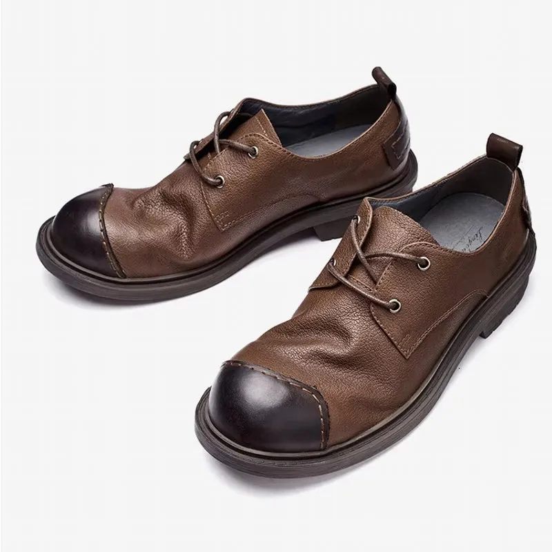 Genuine Cow Leather Men Dress Shoes