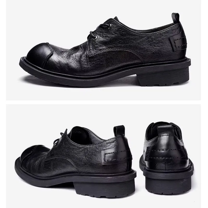 Genuine Cow Leather Men Dress Shoes