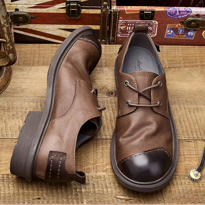 Genuine Cow Leather Men Dress Shoes