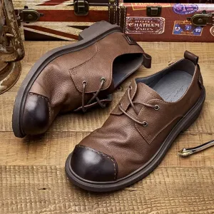 Genuine Cow Leather Men Dress Shoes