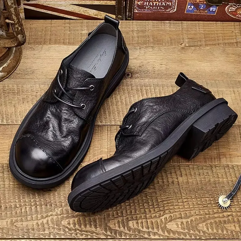 Genuine Cow Leather Men Dress Shoes
