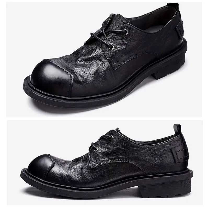Genuine Cow Leather Men Dress Shoes
