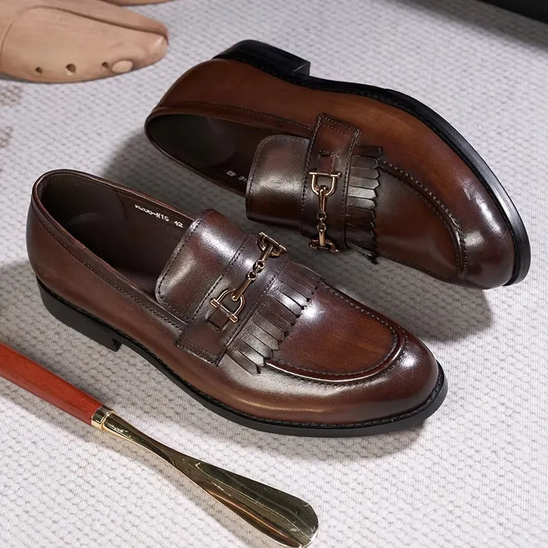 Genuine Leather Business Dress Shoes Comfortable Men Shoes
