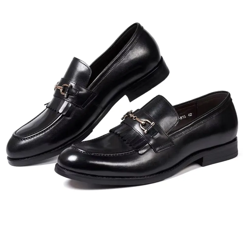 Genuine Leather Business Dress Shoes Comfortable Men Shoes