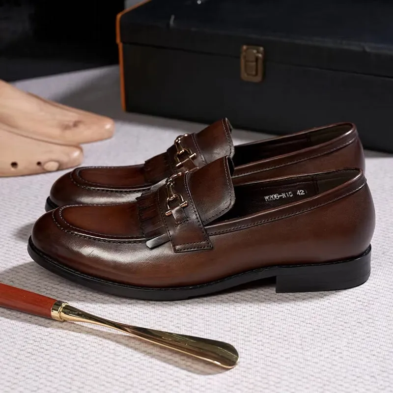 Genuine Leather Business Dress Shoes Comfortable Men Shoes