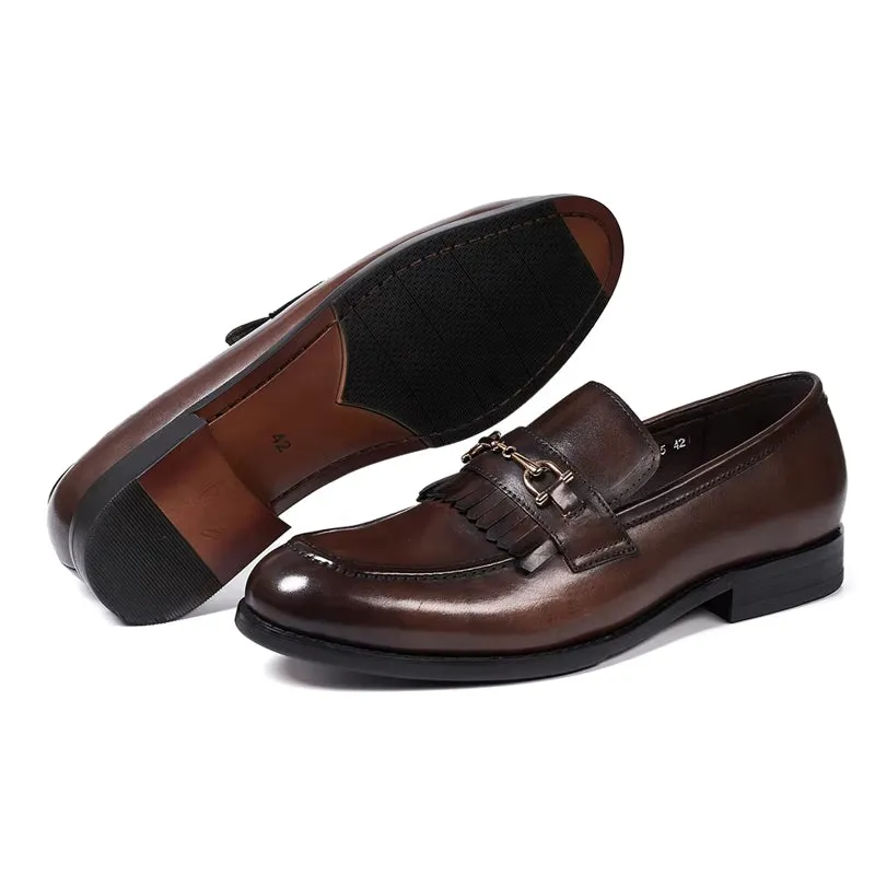 Genuine Leather Business Dress Shoes Comfortable Men Shoes