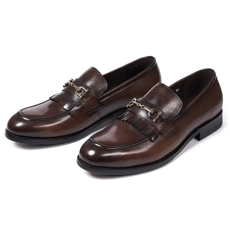 Genuine Leather Business Dress Shoes Comfortable Men Shoes