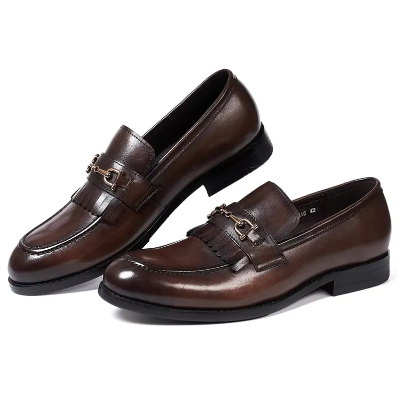 Genuine Leather Business Dress Shoes Comfortable Men Shoes