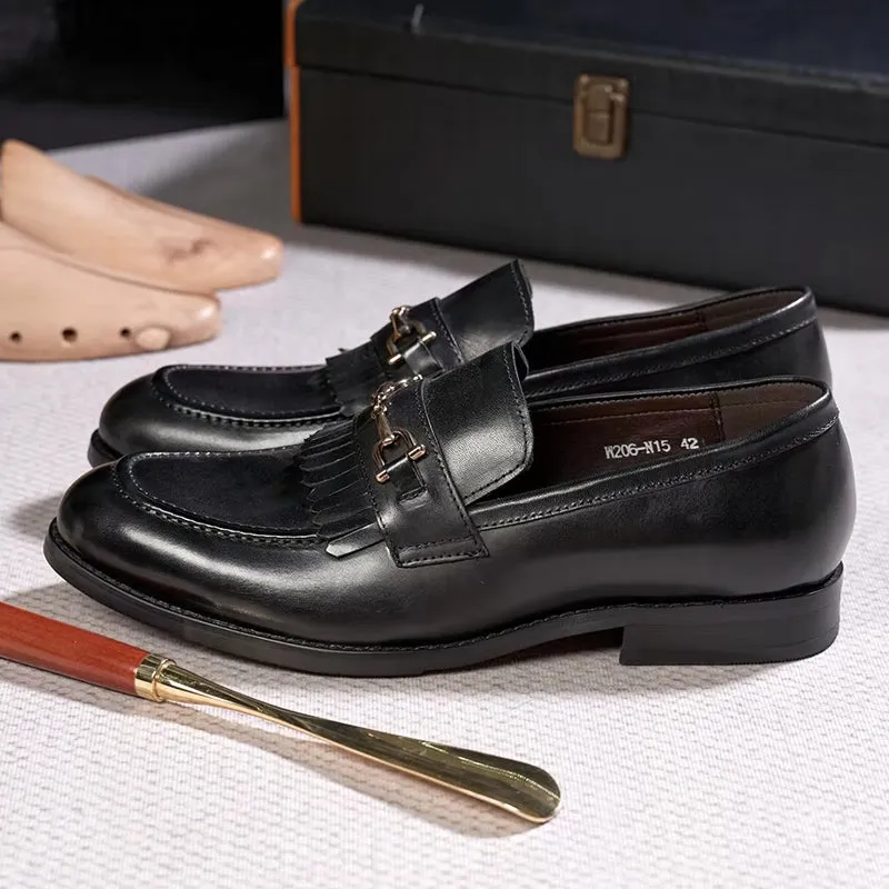 Genuine Leather Business Dress Shoes Comfortable Men Shoes