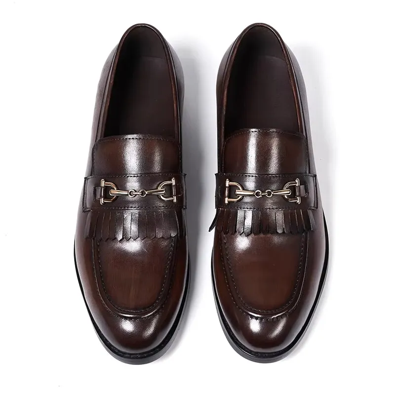 Genuine Leather Business Dress Shoes Comfortable Men Shoes
