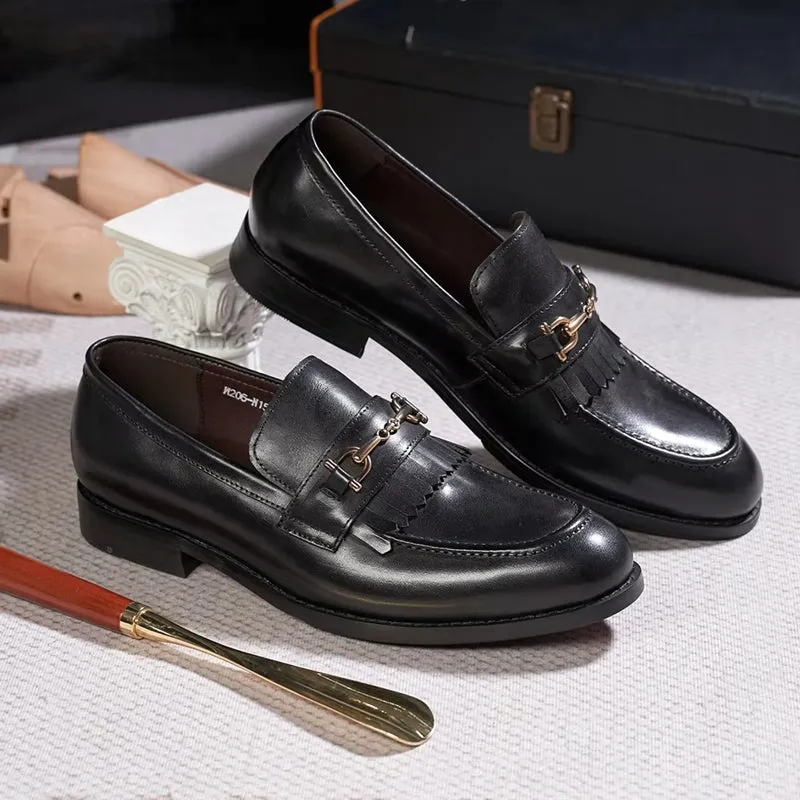 Genuine Leather Business Dress Shoes Comfortable Men Shoes