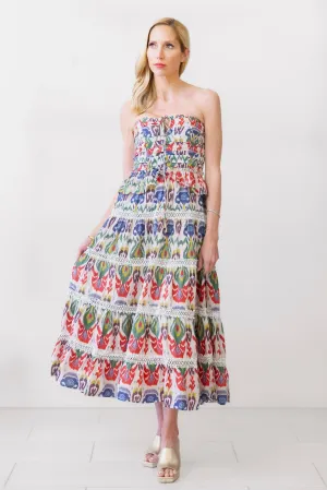 Guadalupe Naira Dress in Coral