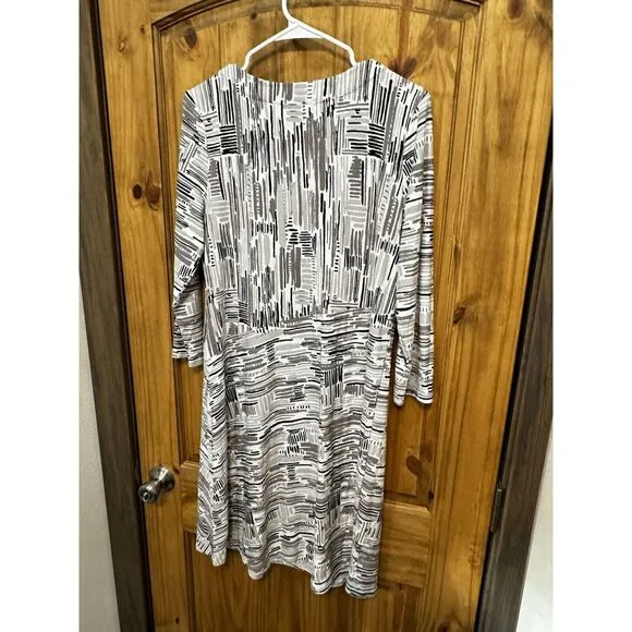 Habitat Women's Printed Swing Dress‎ Dove Size S