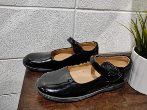 Hao Xin Ren Leather Heels Girl’s 7 Black Shoes