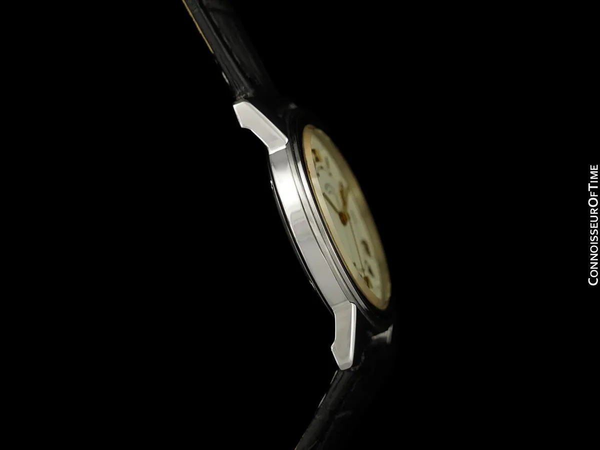 Hermes Carrick Mens Full Size Watch - Stainless Steel & 18K Gold