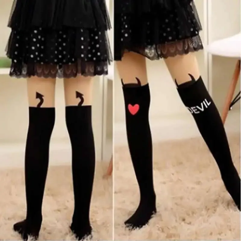 High Knee Socks
