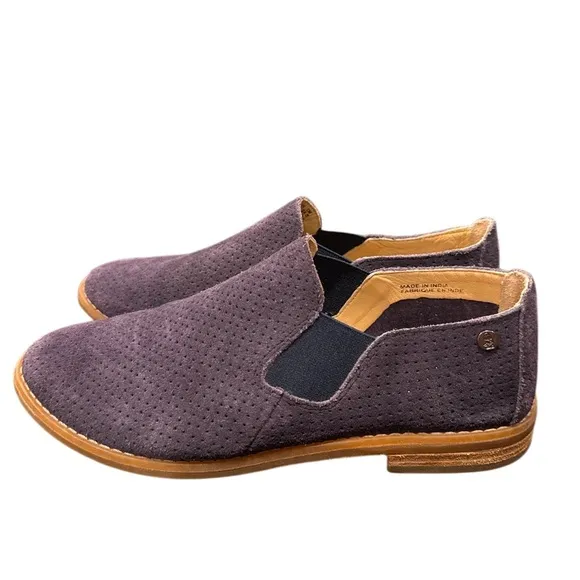 Hush Puppies Analise Clever Suede Indigo Loafer 38
