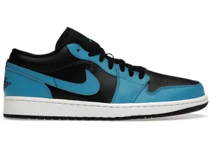 Jordan 1 Low Laser Blue Black