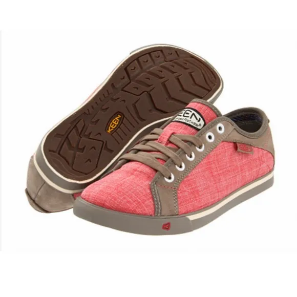 KEEN Kids Arcata Canvas Leather Lace Up Hiking Vulcanized Sneaker Shoe 2 REI