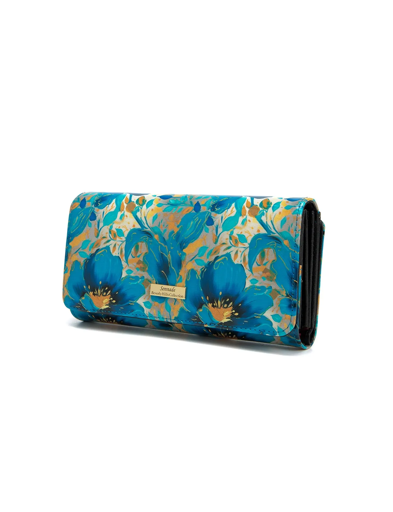 KIRRILY LARGE  PATENT LEATHER WALLET WITH RFID- WSN9401