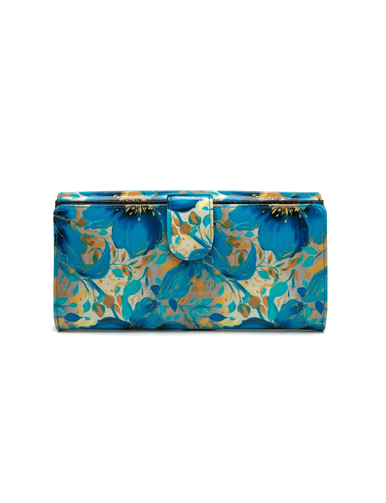 KIRRILY LARGE  PATENT LEATHER WALLET WITH RFID- WSN9401