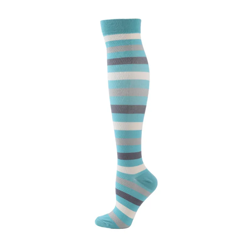 Knee high socks- baby blue