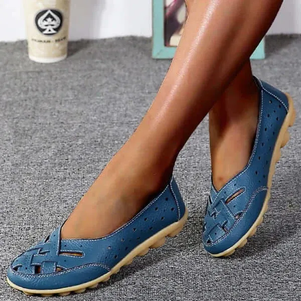 Lenie - Breathable leather shoes