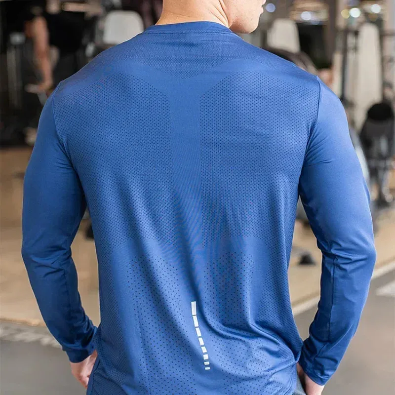Long Sleeve Outdoor Badminton Quick Dry Training Shirt