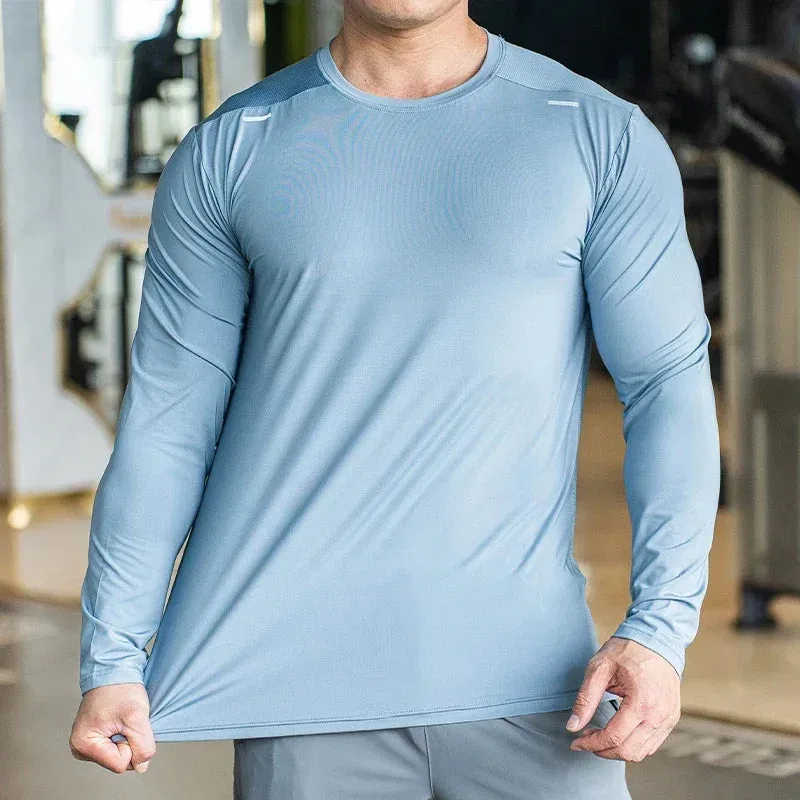 Long Sleeve Outdoor Badminton Quick Dry Training Shirt