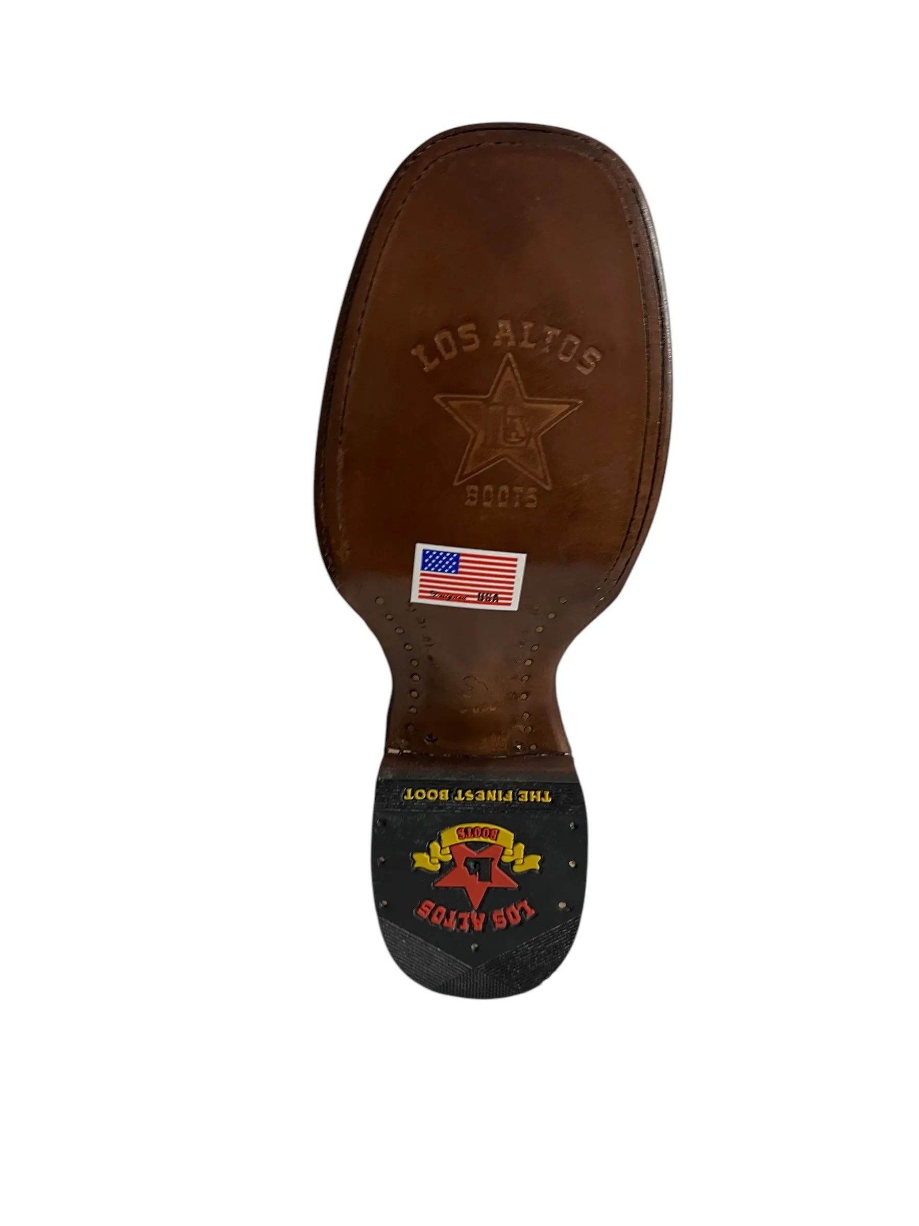 Los Altos Wide Square Toe Grisly Phomex -8222709